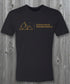 Black t-shirt with gold &