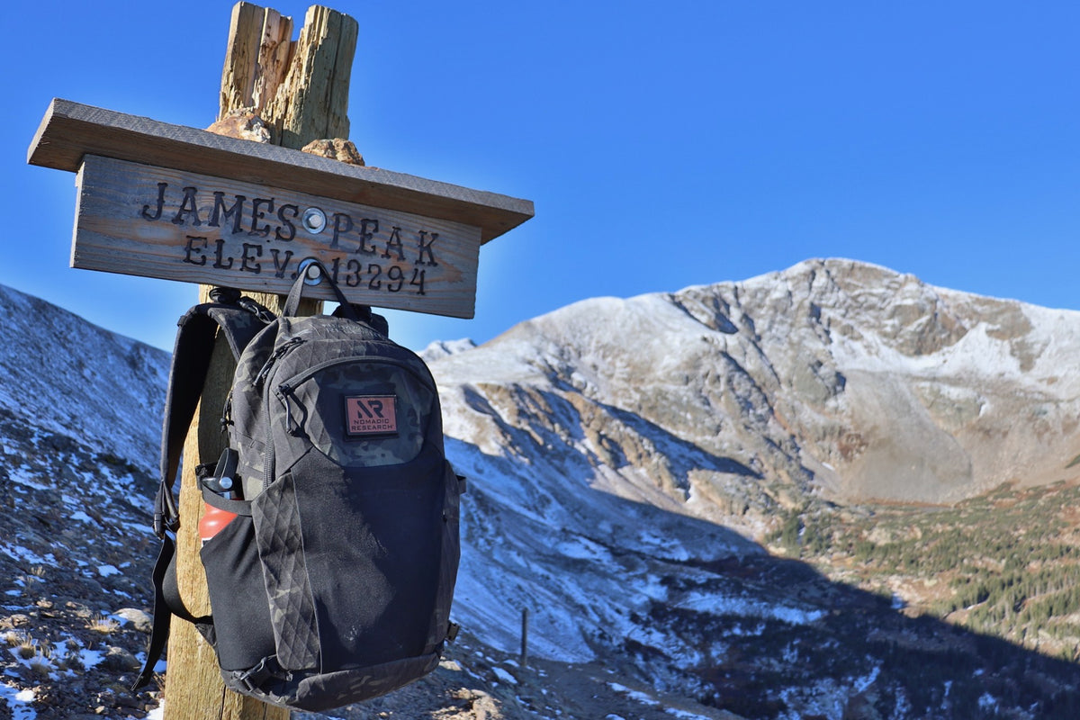 Raid Pack at James Peak, 13,294 ft