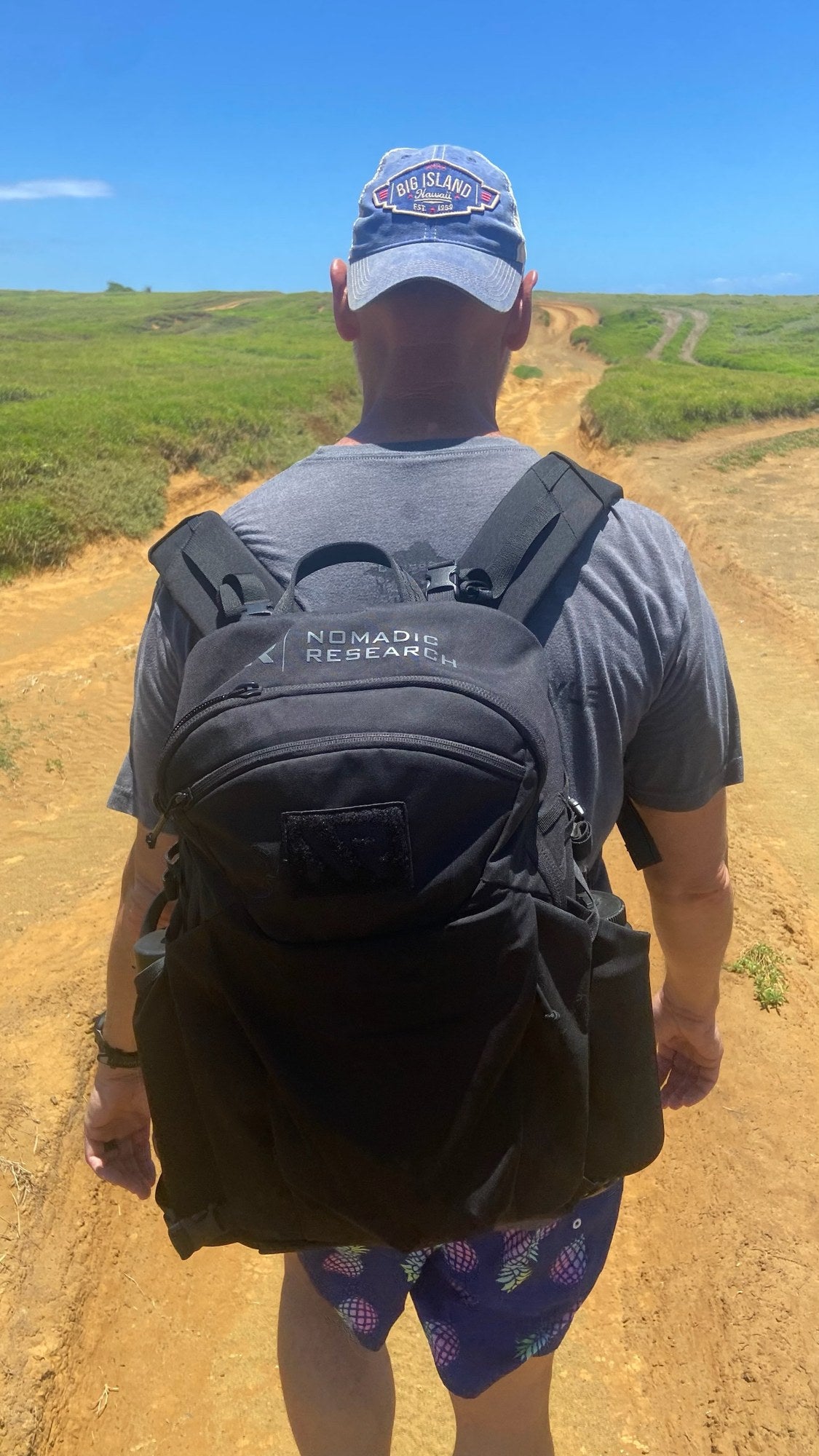 Raid Pack on the trail