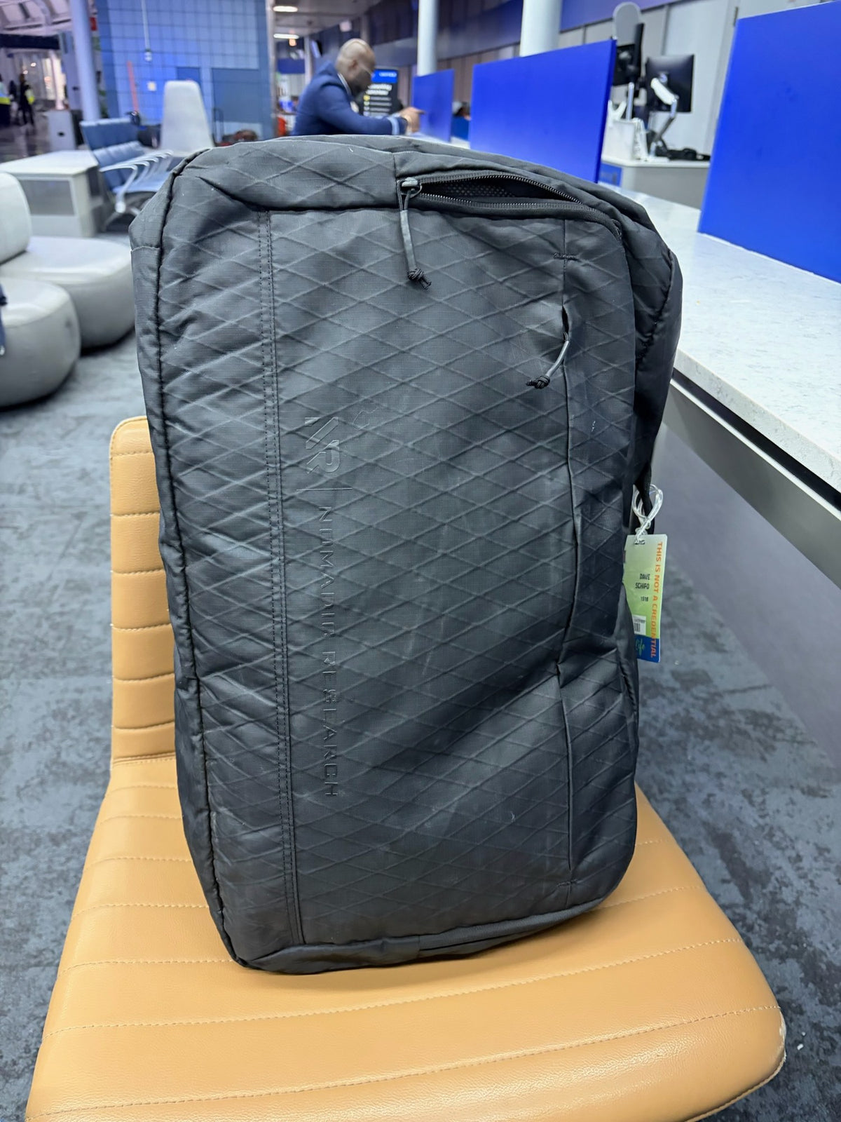 Raid Pack at the airport gate